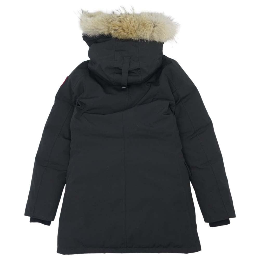 CANADA GOOSE カナダグース 2603JL 国内正規 グリフィンタグ BRONTE PARKA ブロンテ ダウン コート ブラック系 XS【中古】