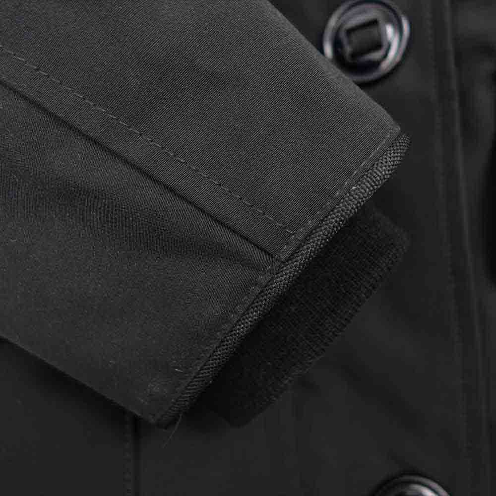 CANADA GOOSE カナダグース 2603JL 国内正規 グリフィンタグ BRONTE PARKA ブロンテ ダウン コート ブラック系 XS【中古】