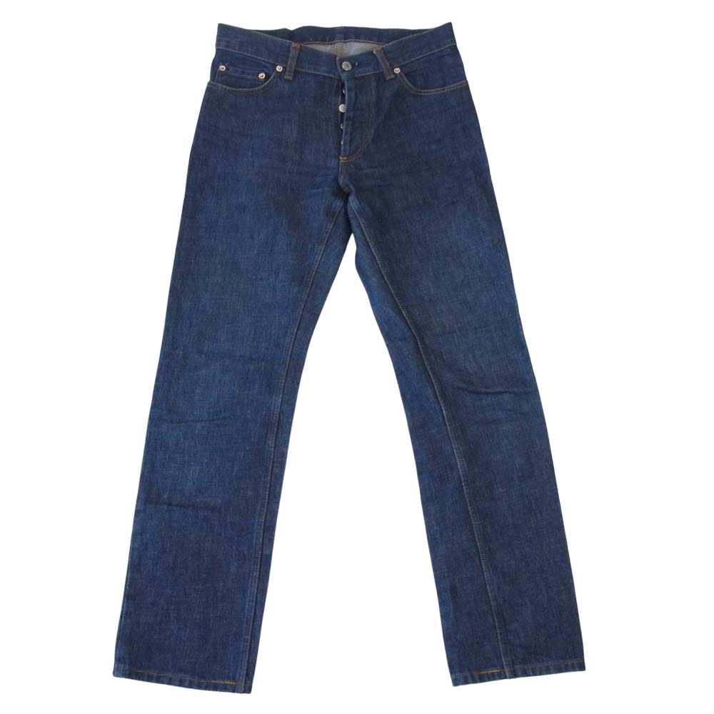 HELMUT LANG ヘルムートラング イタリア製 国内正規 CLASSIC RAW DENIM クラシック ロー デニム パンツ インディゴブルー系 30【中古】