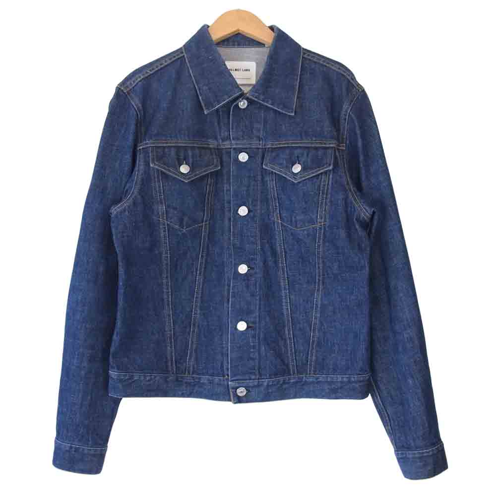 HELMUT LANG ヘルムートラング イタリア製 国内正規 CLASSIC RAW DENIM クラシック ロー デニム ジャケット インディゴブルー系 M【中古】