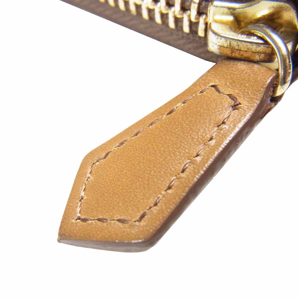 COCOMEISTER ココマイスター OAK BARK BRISTOL オークバークブリストル イングリッシュオーク ラウンドジップ 長財布 ブラウン系【美品】【中古】