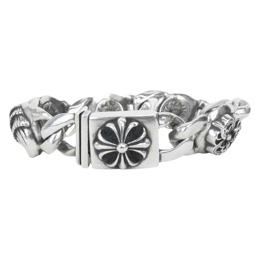 CHROME HEARTS クロムハーツ（原本無） 6 MULTI LINK 6 マルチリンク ブレスレット シルバー系【中古】