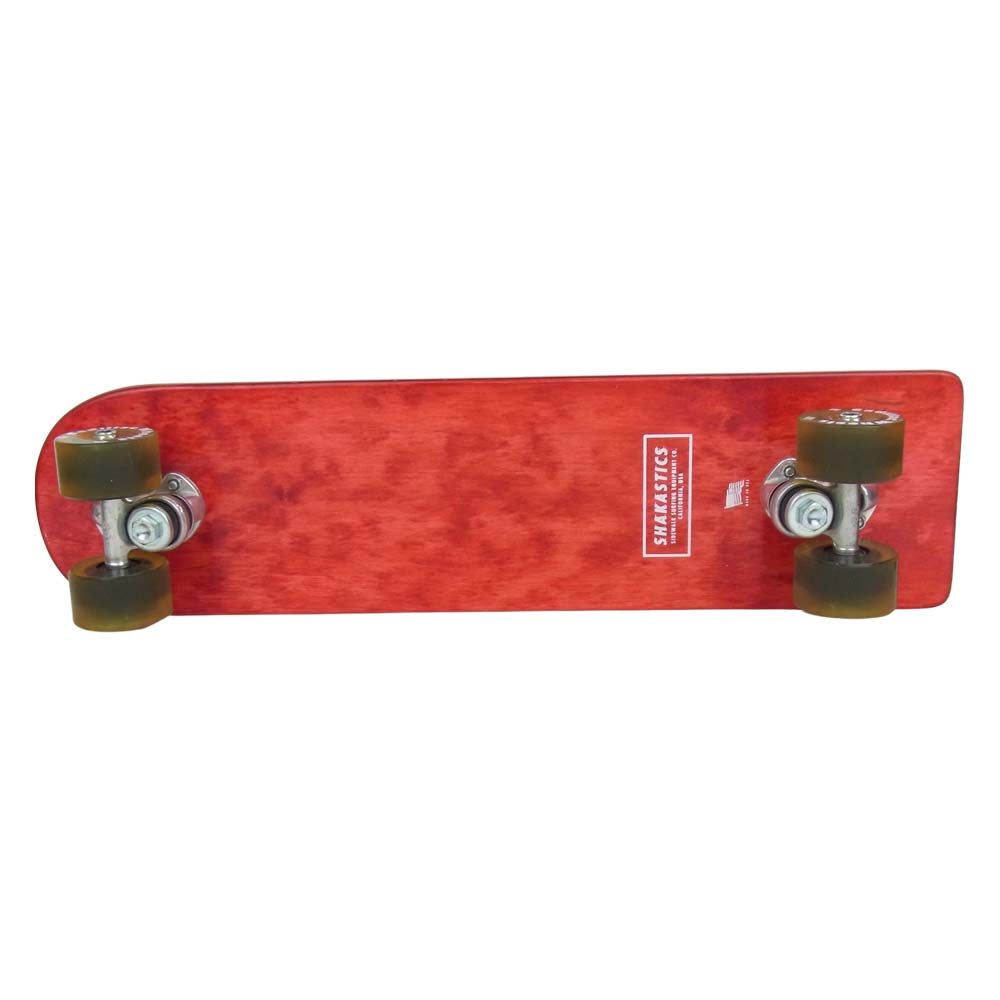 シャカスティックス DERBY MODEL 22 RAPID TRANSIT SYSTEM SERIES RED ダービーモデル  スケート ボード レッド系【中古】
