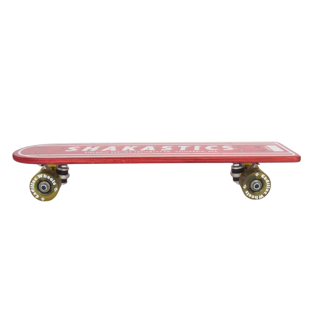 シャカスティックス DERBY MODEL 22 RAPID TRANSIT SYSTEM SERIES RED ダービーモデル  スケート ボード レッド系【中古】