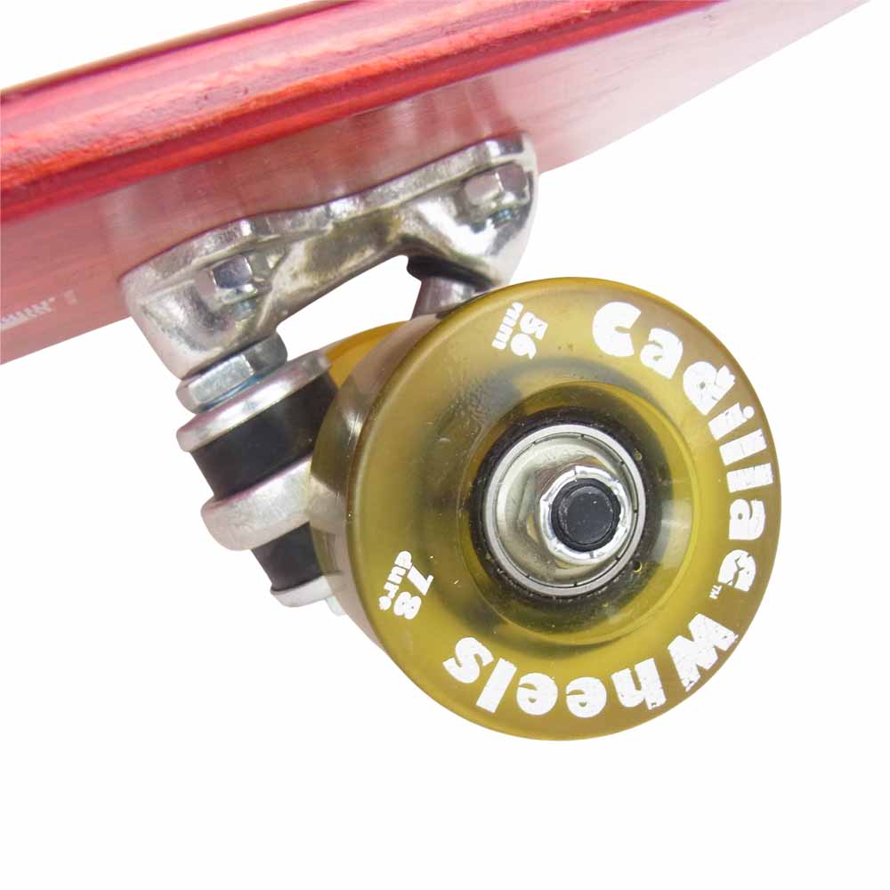 シャカスティックス DERBY MODEL 22 RAPID TRANSIT SYSTEM SERIES RED ダービーモデル  スケート ボード レッド系【中古】