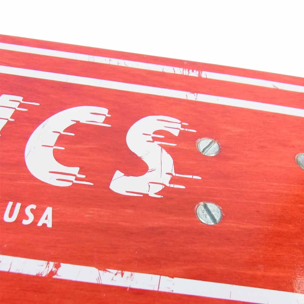 シャカスティックス DERBY MODEL 22 RAPID TRANSIT SYSTEM SERIES RED ダービーモデル  スケート ボード レッド系【中古】