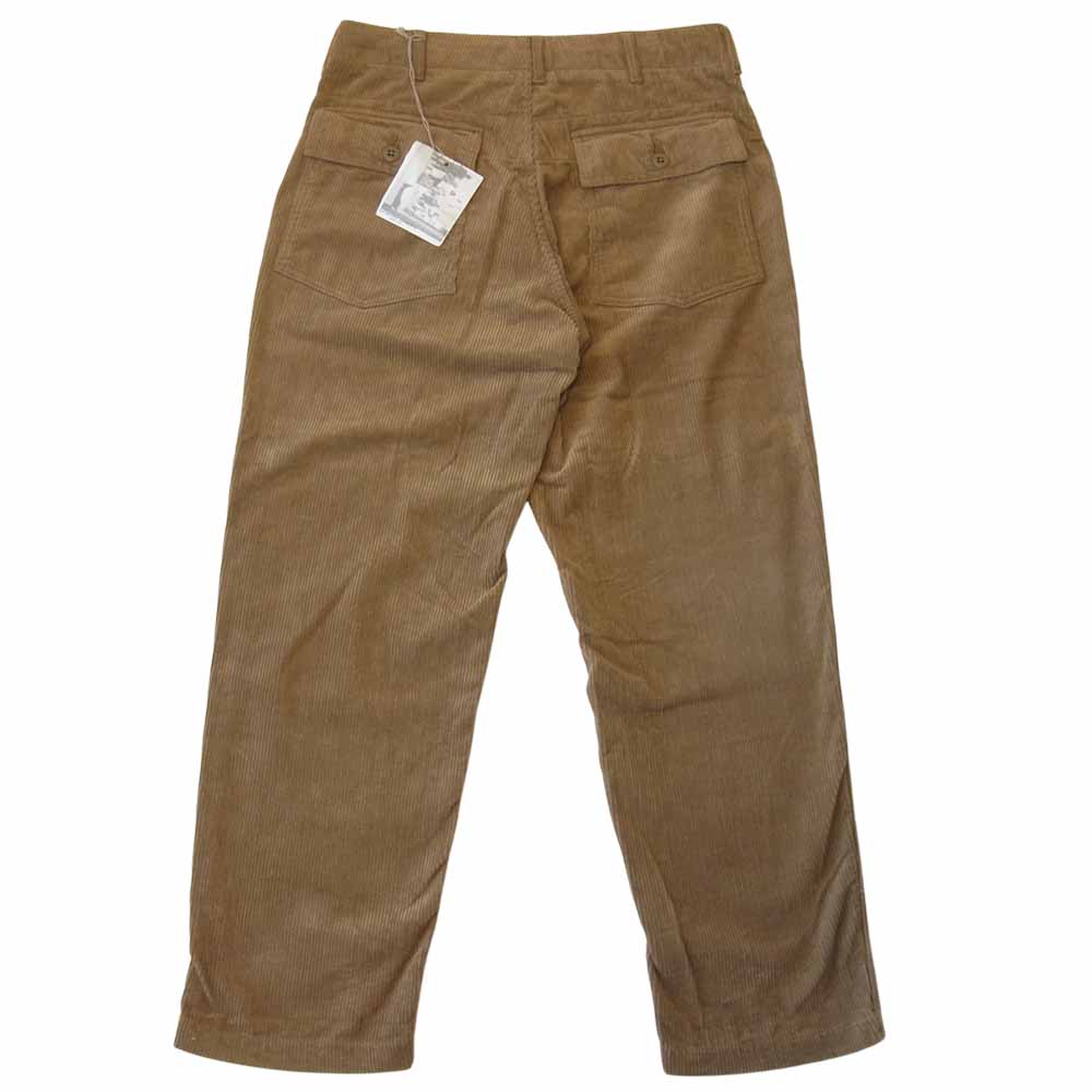 Engineered Garments エンジニアードガーメンツ Fatigue Pant CORDUROY コーデュロイ ファティーグ ベイカー パンツ ベージュ系 XS【美品】【中古】