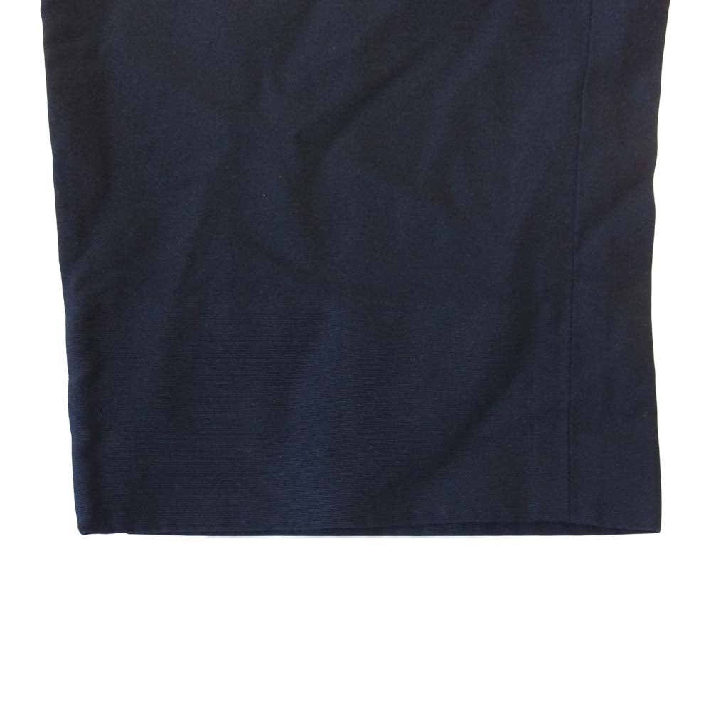 COMME des GARCONS コムデギャルソン HOMME DEUX オムドゥ 20SS DE-P063 エステル製品染め テーパード パンツ ネイビー系 S【美品】【中古】