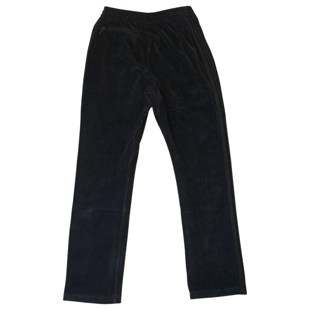 Needles ニードルス HM401 CHARCOAL チャコール ベロア トラック パンツ ブラック系 グレー系 XS【新古品】【未使用】【中古】