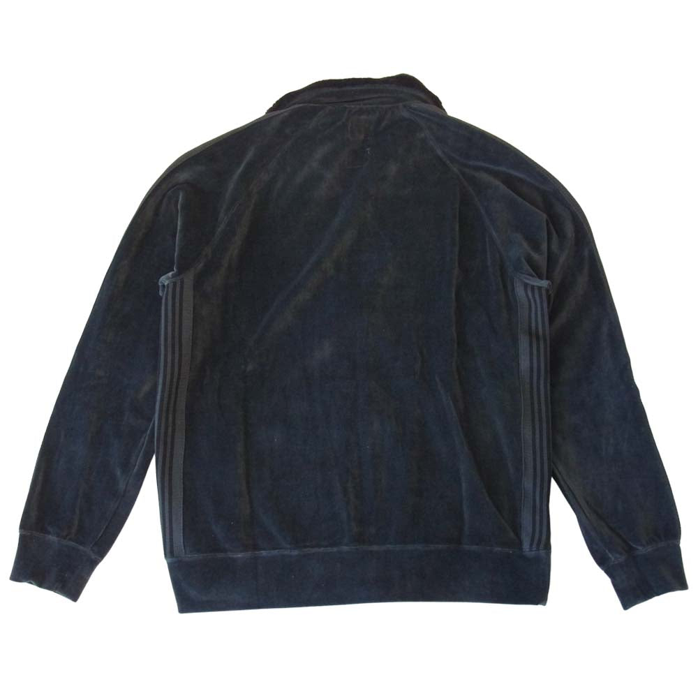 Needles ニードルス HM400 CHARCOAL チャコール ベロア トラック ジャケット ブラック系 グレー系 S【新古品】【未使用】【中古】