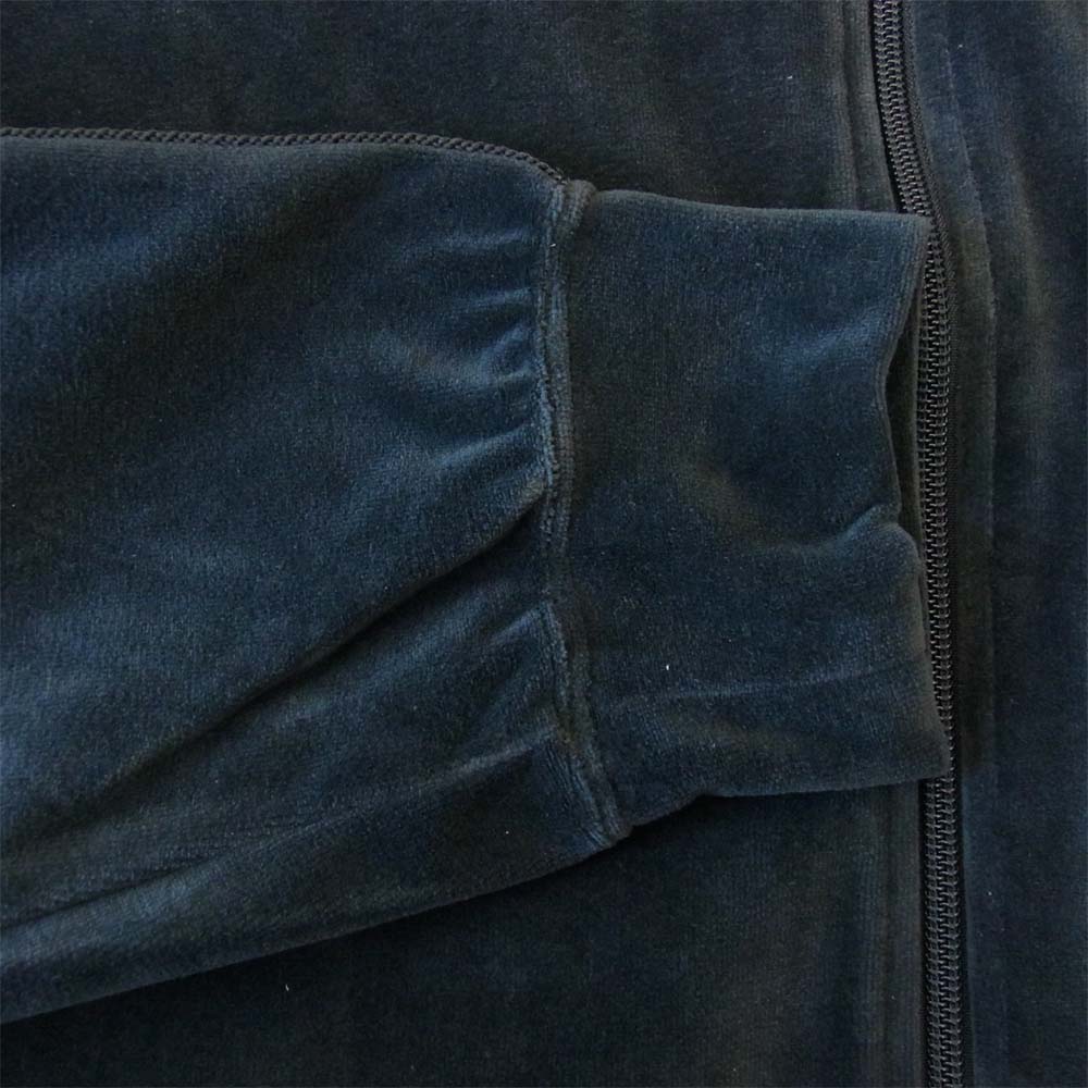 Needles ニードルス HM400 CHARCOAL チャコール ベロア トラック ジャケット ブラック系 グレー系 S【新古品】【未使用】【中古】