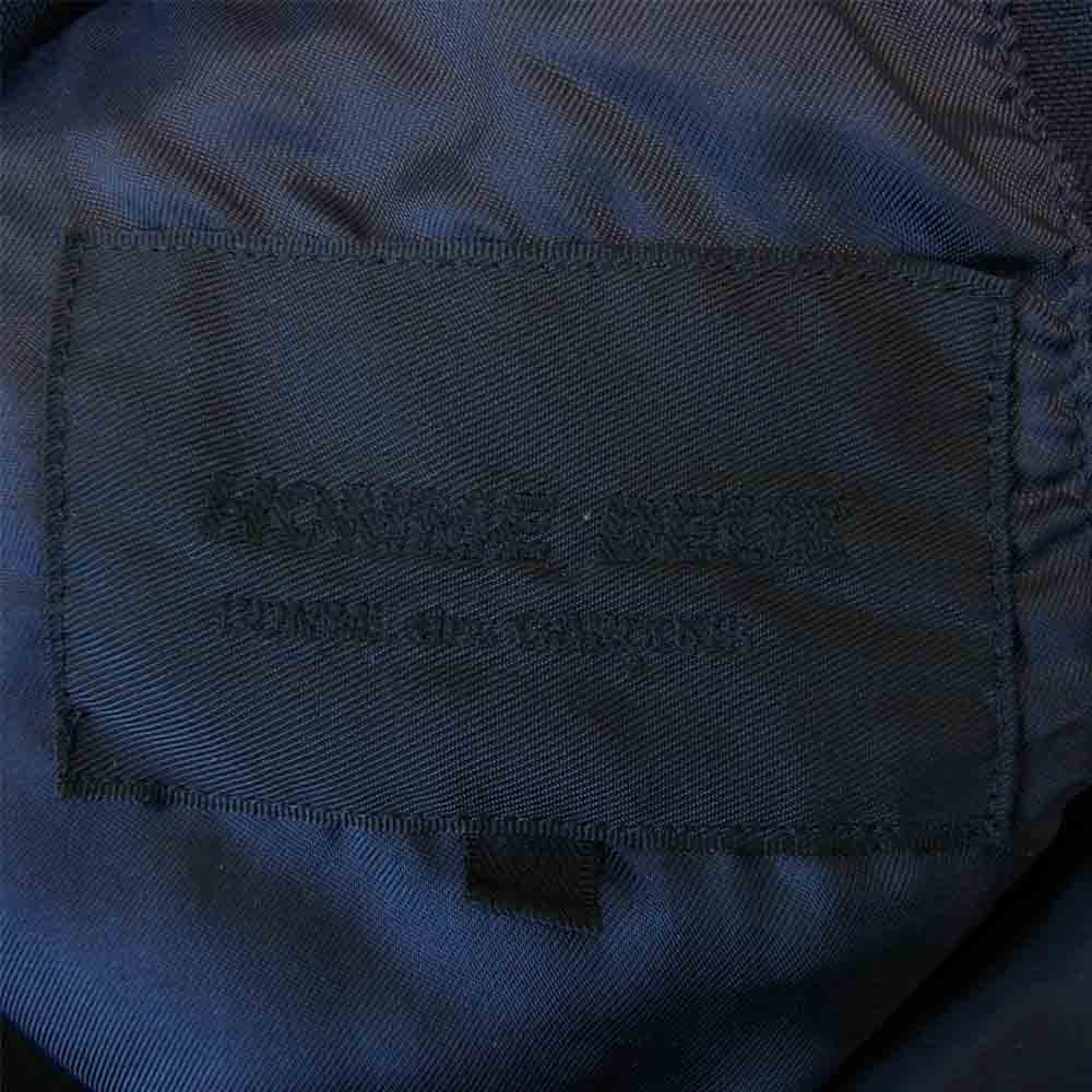 COMME des GARCONS コムデギャルソン HOMME DEUX オムドゥ 20SS DE-J055 エステル製品染め バイアス切替 テーラードジャケット ネイビー系 S【美品】【中古】