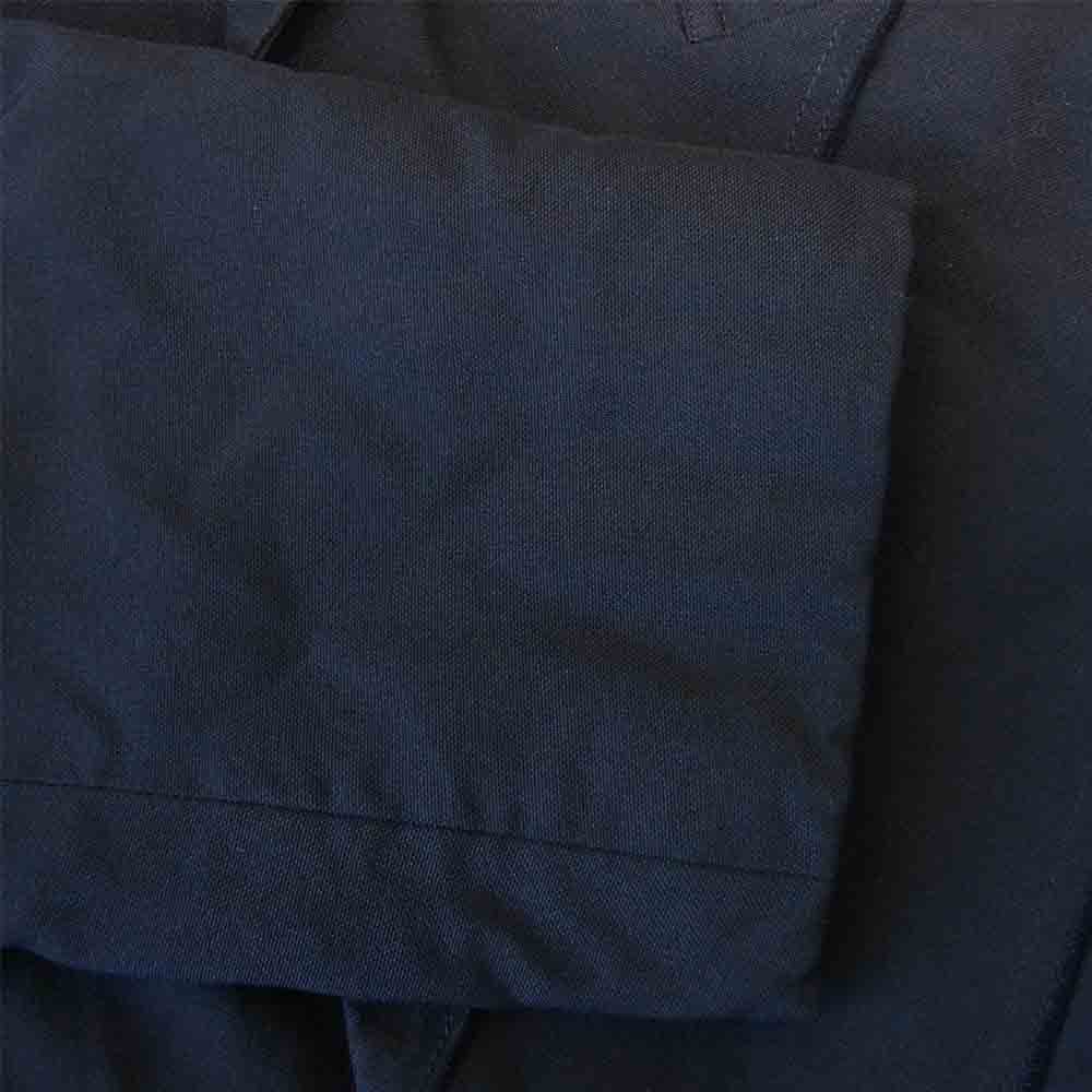 COMME des GARCONS コムデギャルソン HOMME DEUX オムドゥ 20SS DE-J055 エステル製品染め バイアス切替 テーラードジャケット ネイビー系 S【美品】【中古】