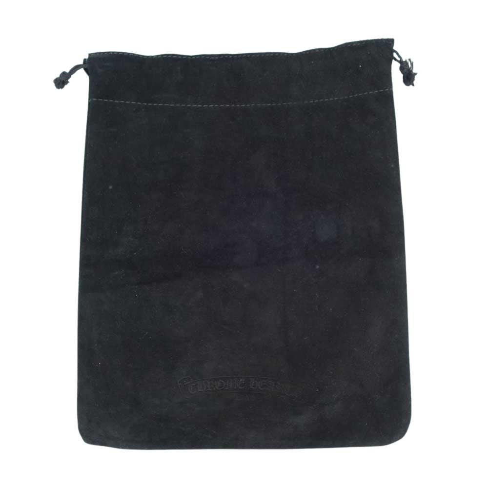 CHROME HEARTS クロムハーツ（原本無） AGENDA FRNT4CEMECROSS アジェンダ セメタリークロスパッチ レザー 手帳カバー ブラック系【中古】