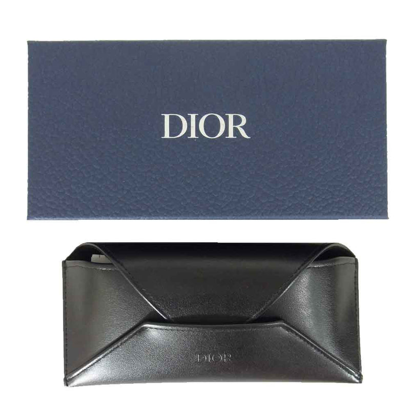 Dior ディオール ESSENCE1F 7C5 50 メガネ アイウェア ブラック系 145【新古品】【未使用】【中古】