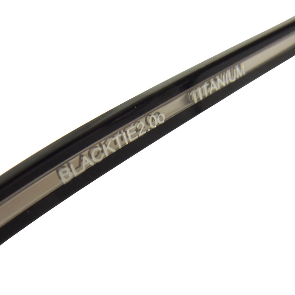 DIOR HOMME ディオールオム BLACKTIE2.0 807 メガネ アイウェア ブラック系【新古品】【未使用】【中古】