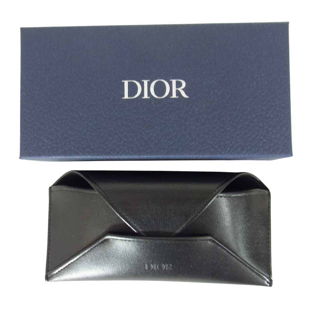 DIOR HOMME ディオールオム BLACKTIE2.0 807 メガネ アイウェア ブラック系【新古品】【未使用】【中古】