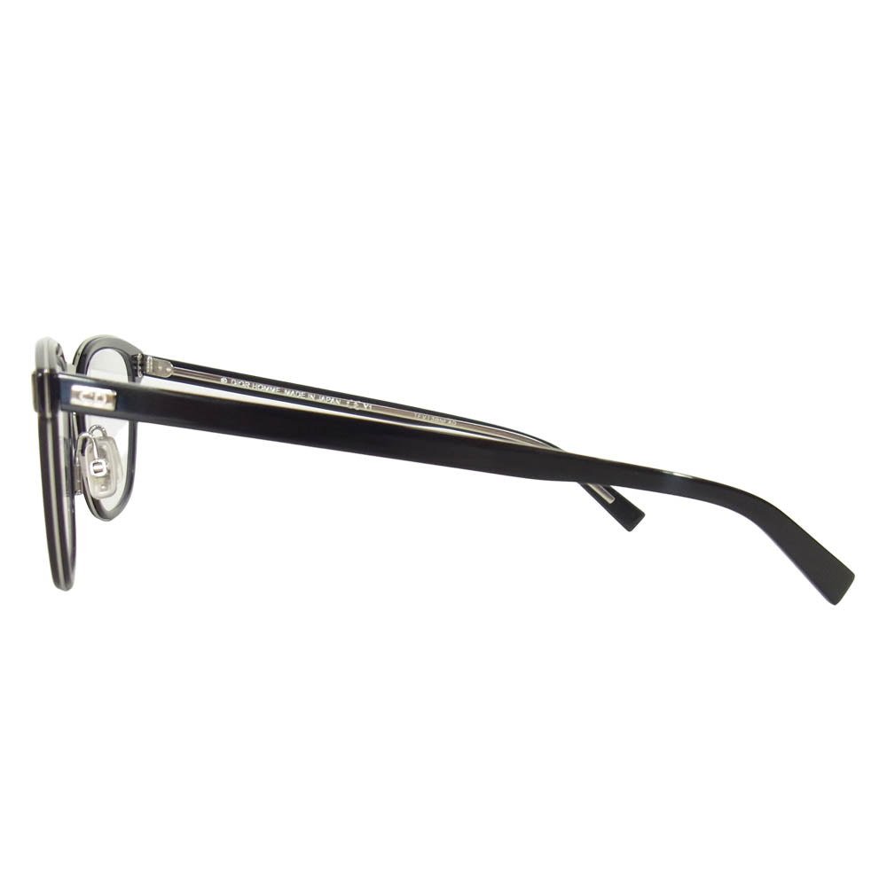 DIOR HOMME ディオールオム BLACKTIE2.0 807 メガネ アイウェア ブラック系【新古品】【未使用】【中古】