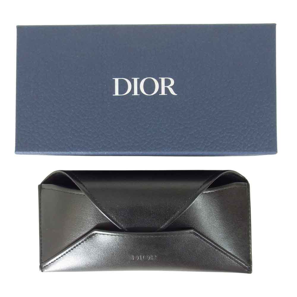 DIOR HOMME ディオールオム BLACKTIE2.0 807 メガネ アイウェア ブラック系【新古品】【未使用】【中古】