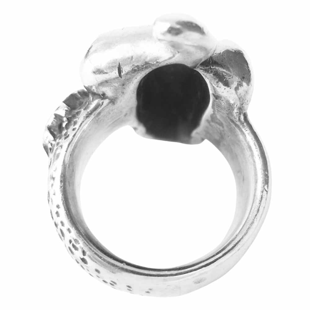 STARLIN GEAR スターリンギア スパーム リング シルバー系 12号程度【中古】
