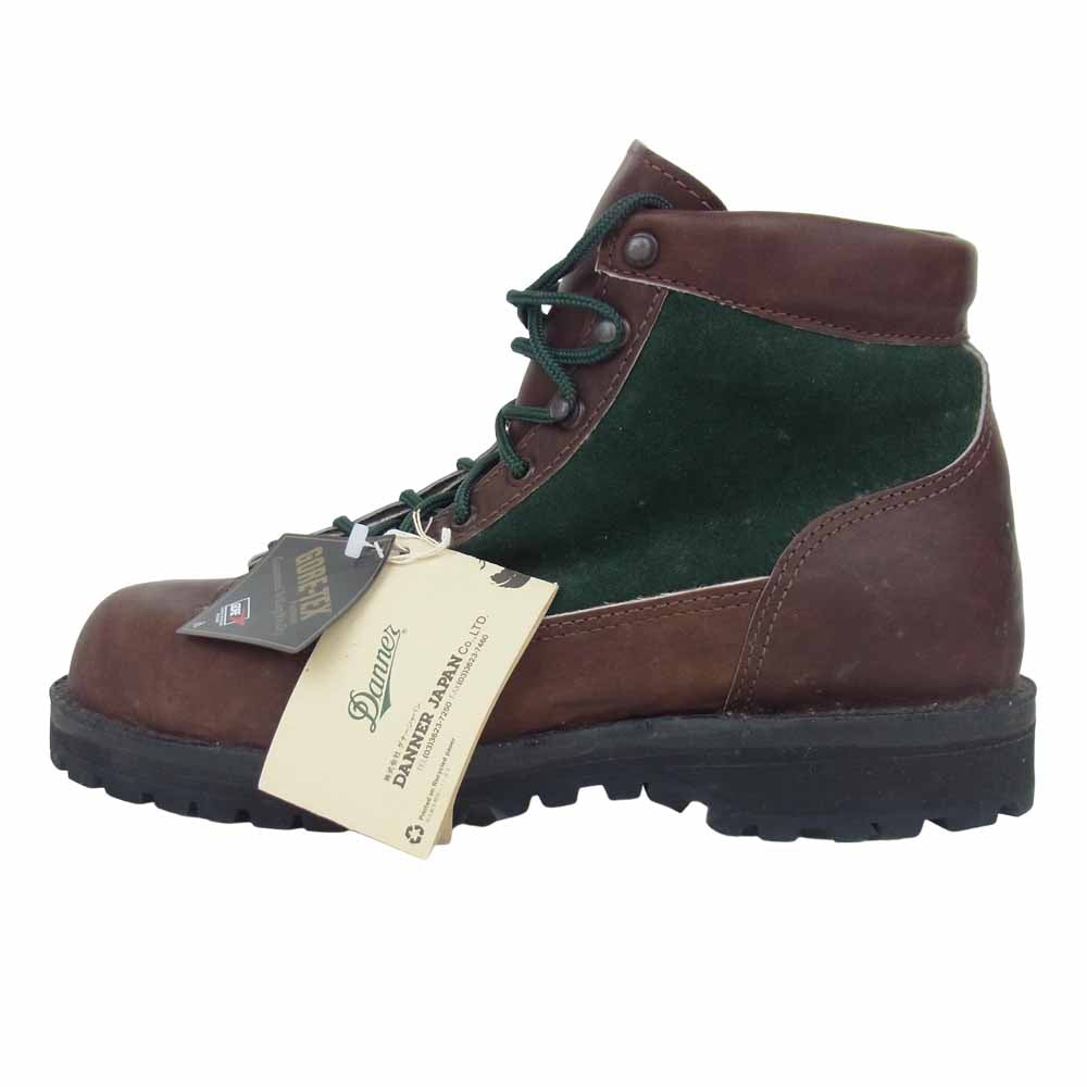 Danner ダナー 30600X 黒タグ USA製 DJ EXPLORER GORE-TEX エクスプローラー ゴアテックス  ブラウン系 US9【極上美品】【中古】