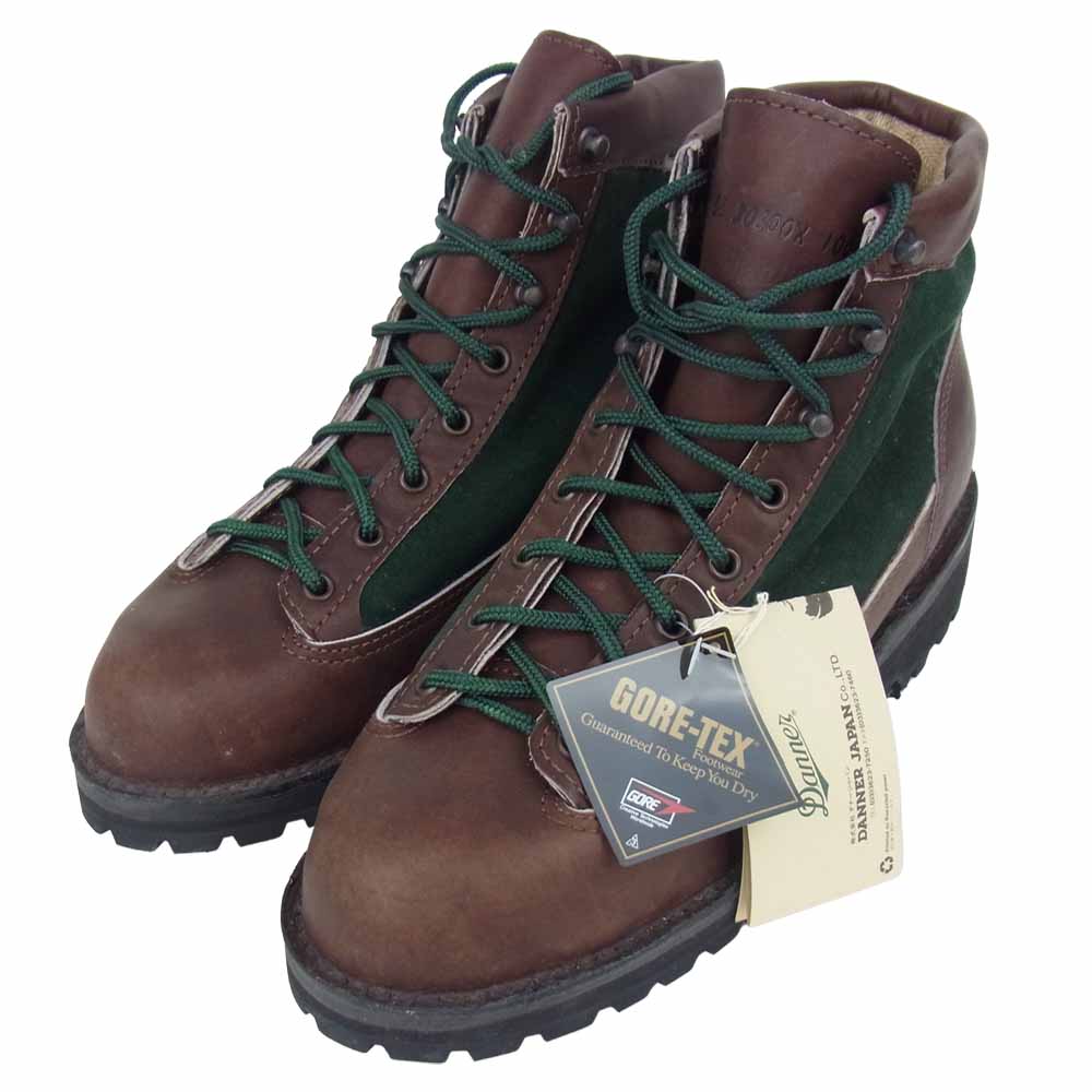 Danner ダナー 30600X 黒タグ USA製 DJ EXPLORER GORE-TEX エクスプローラー ゴアテックス  ブラウン系 US9【極上美品】【中古】