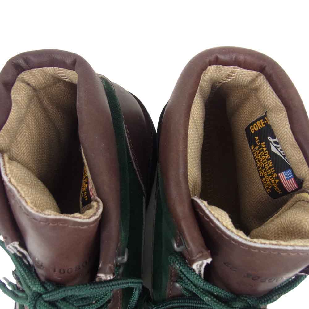 Danner ダナー 30600X 黒タグ USA製 DJ EXPLORER GORE-TEX エクスプローラー ゴアテックス  ブラウン系 US9【極上美品】【中古】
