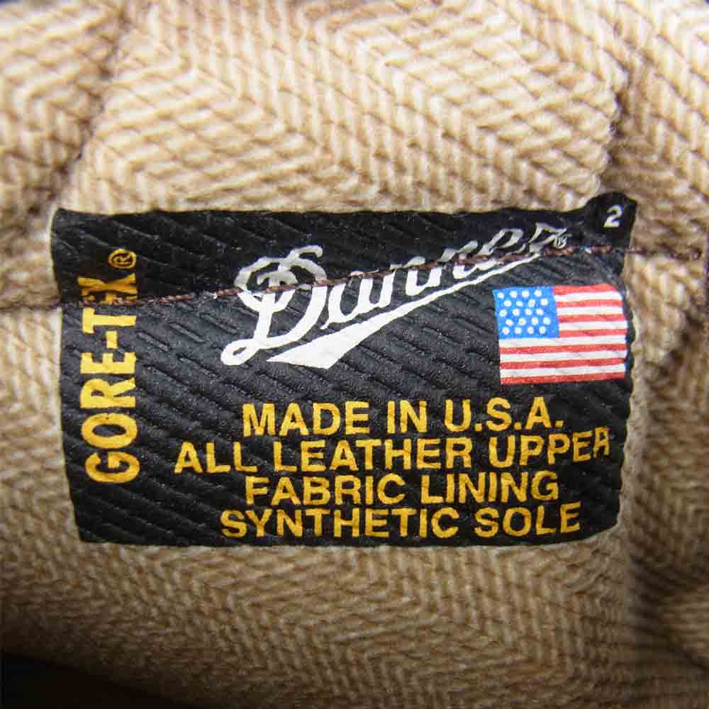 Danner ダナー 30600X 黒タグ USA製 DJ EXPLORER GORE-TEX エクスプローラー ゴアテックス  ブラウン系 US9【極上美品】【中古】