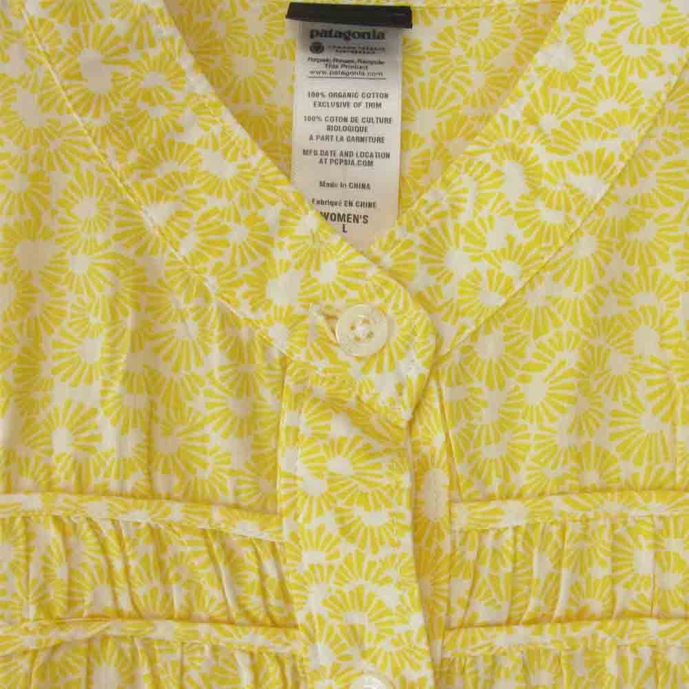 patagonia パタゴニア 13SS 54330 W'S SEDUM TUNIC ウィメンズ セダム チュニック イエロー系 L【中古】