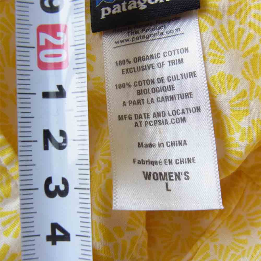 patagonia パタゴニア 13SS 54330 W'S SEDUM TUNIC ウィメンズ セダム チュニック イエロー系 L【中古】