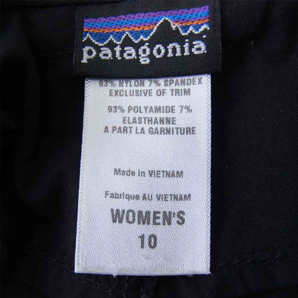 patagonia パタゴニア 57245 ひざ丈 ショーツ ブラック系 10【中古】