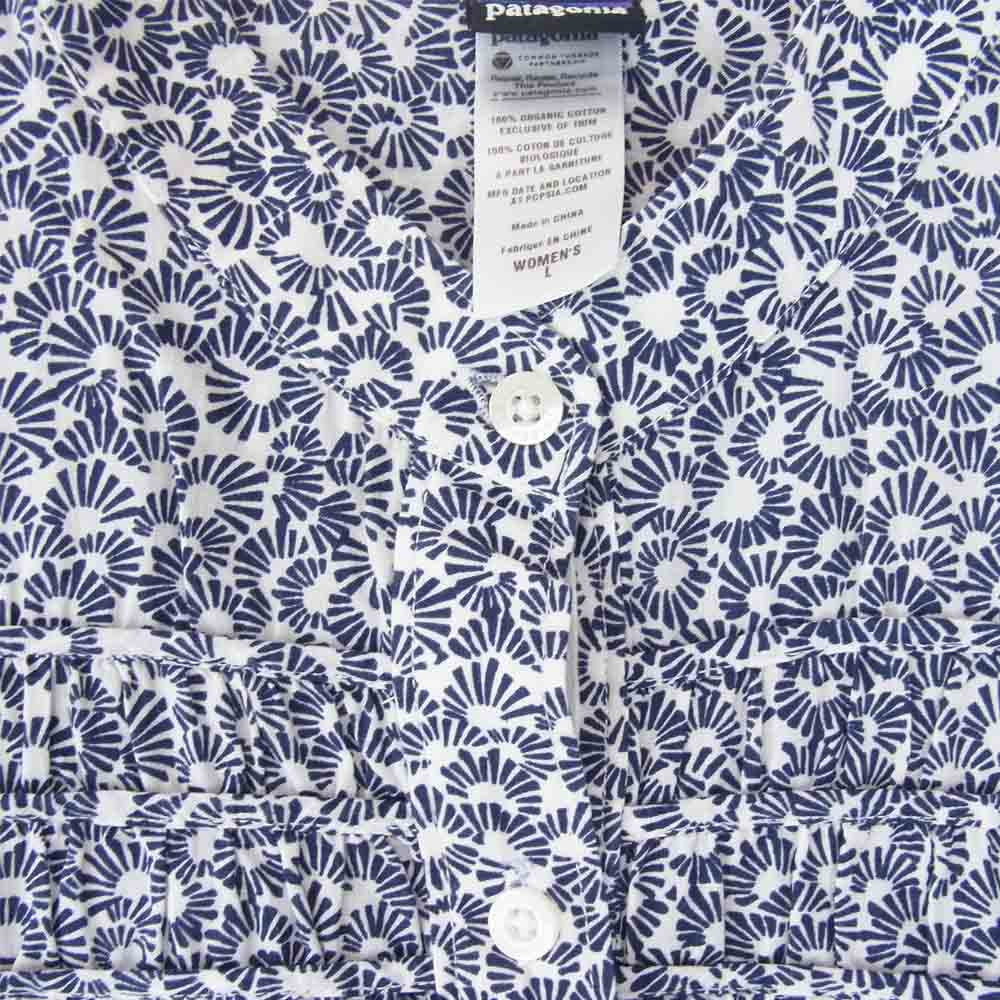 patagonia パタゴニア 13SS 54330 W'S SEDUM TUNIC ウィメンズ セダム チュニック ネイビー系 L【中古】