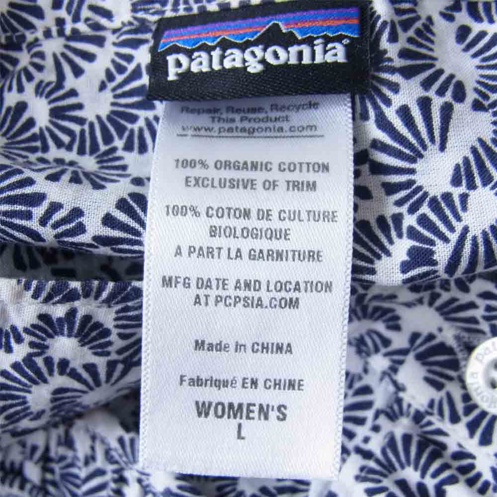 patagonia パタゴニア 13SS 54330 W'S SEDUM TUNIC ウィメンズ セダム チュニック ネイビー系 L【中古】