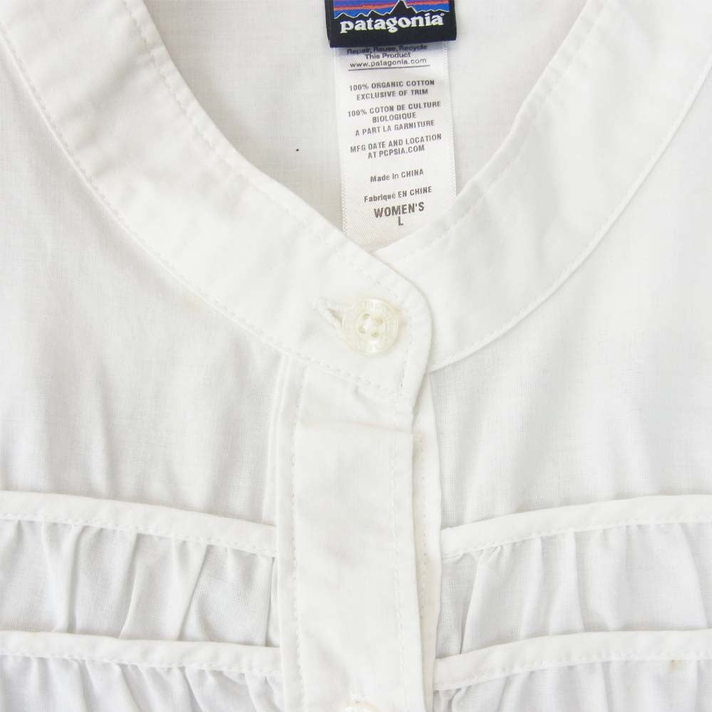 patagonia パタゴニア 13SS 54330 W'S SEDUM TUNIC ウィメンズ セダム チュニック オフホワイト系 L【中古】