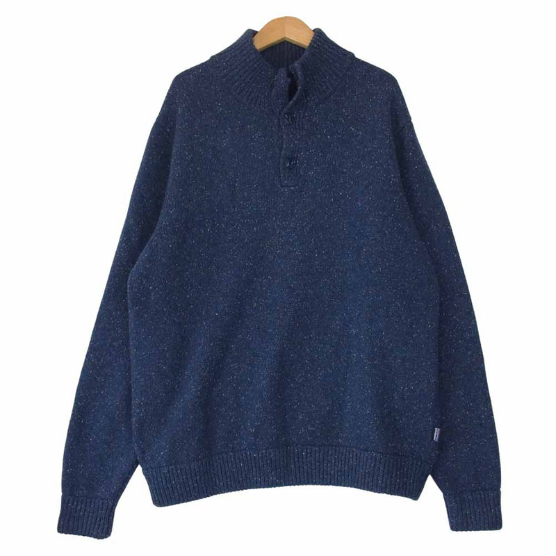 patagonia パタゴニア 50595 Off Country P/O Sweater オフ カントリー プルオーバー セーター ネイビー系 L【中古】