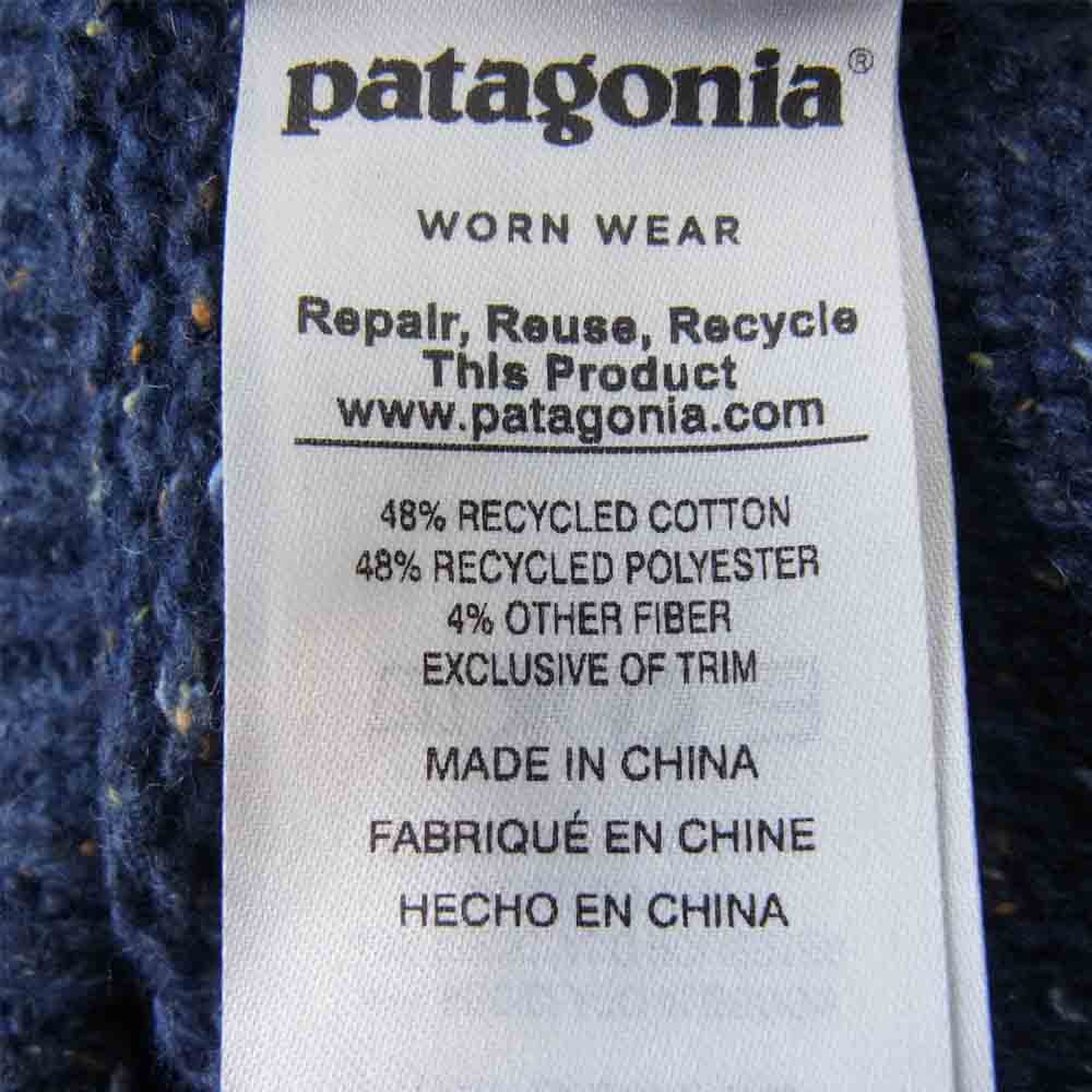 patagonia パタゴニア 50595 Off Country P/O Sweater オフ カントリー プルオーバー セーター ネイビー系 L【中古】