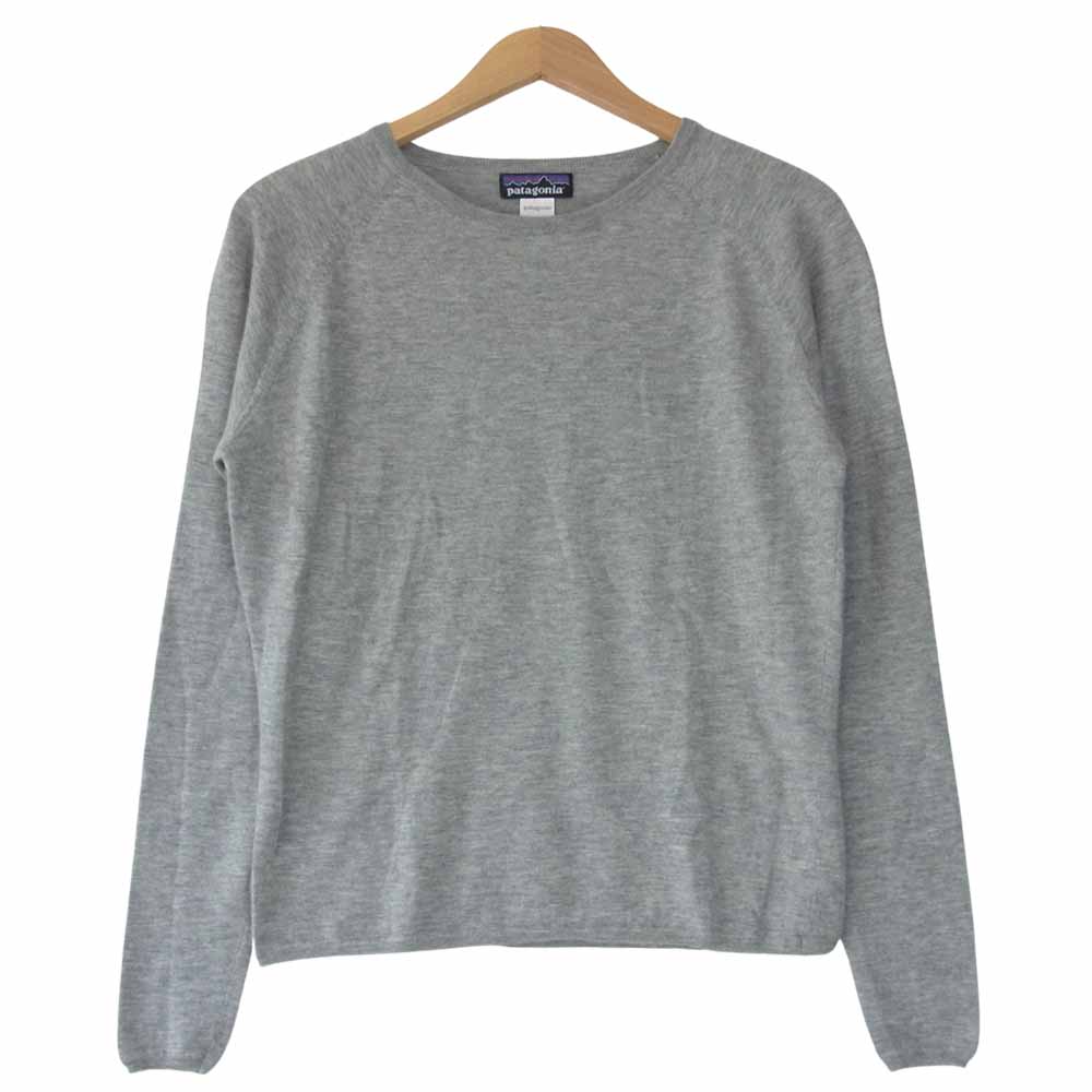 patagonia パタゴニア 06AW カシミヤ クルーネック セーター グレー系 L【中古】