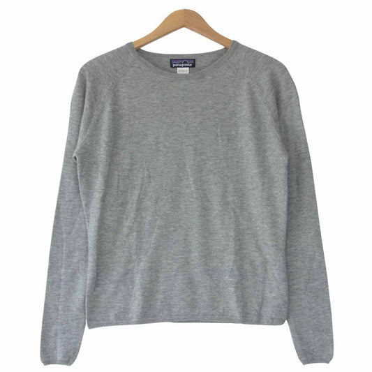 patagonia パタゴニア 06AW カシミヤ クルーネック セーター グレー系 L【中古】