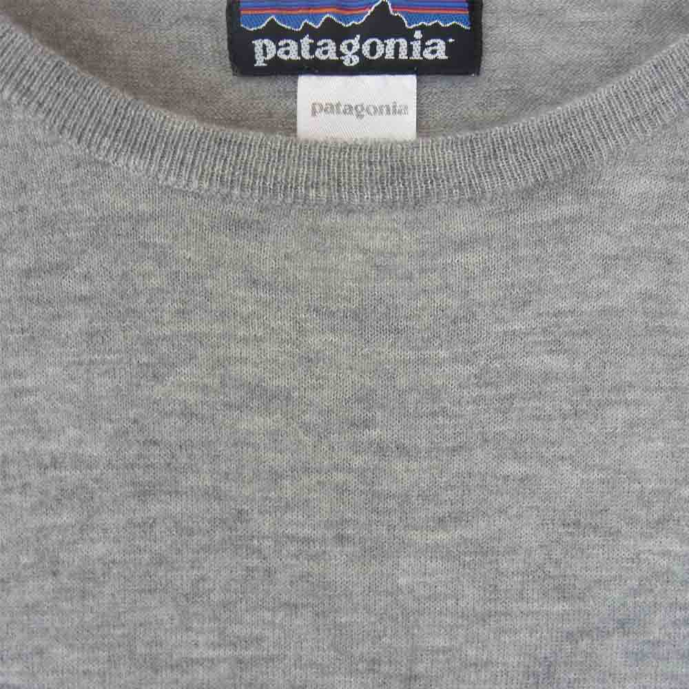 patagonia パタゴニア 06AW カシミヤ クルーネック セーター グレー系 L【中古】