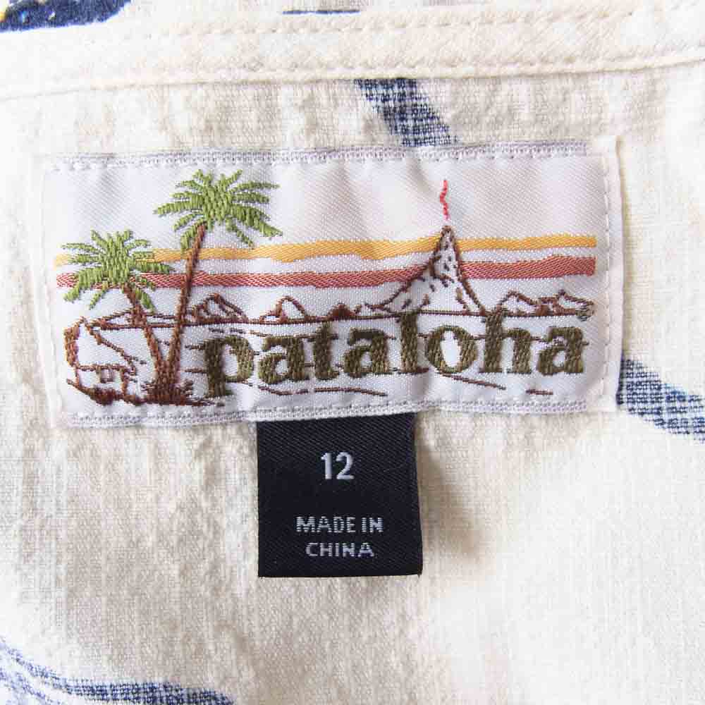 patagonia パタゴニア 16AW 58995 limited edition pataloha dress リミテッド エディション パタロハ ドレス 生成り系 12【美品】【中古】