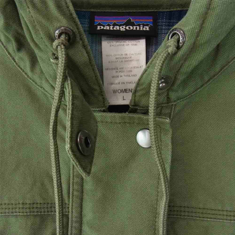patagonia パタゴニア 14AW 27150 Prairie Dawn Jacket プレーリー ドーン ジャケットコットン キャンバス カーキ系 L【中古】