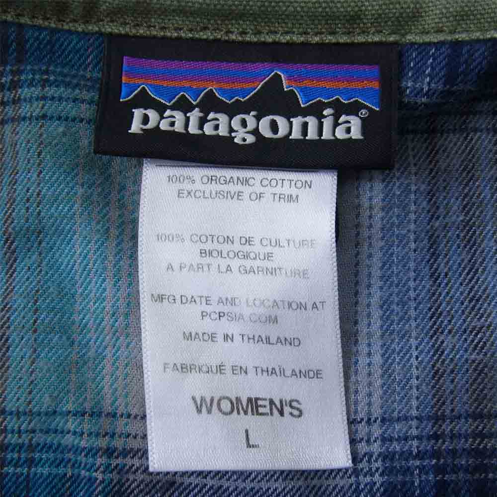 patagonia パタゴニア 14AW 27150 Prairie Dawn Jacket プレーリー ドーン ジャケットコットン キャンバス カーキ系 L【中古】