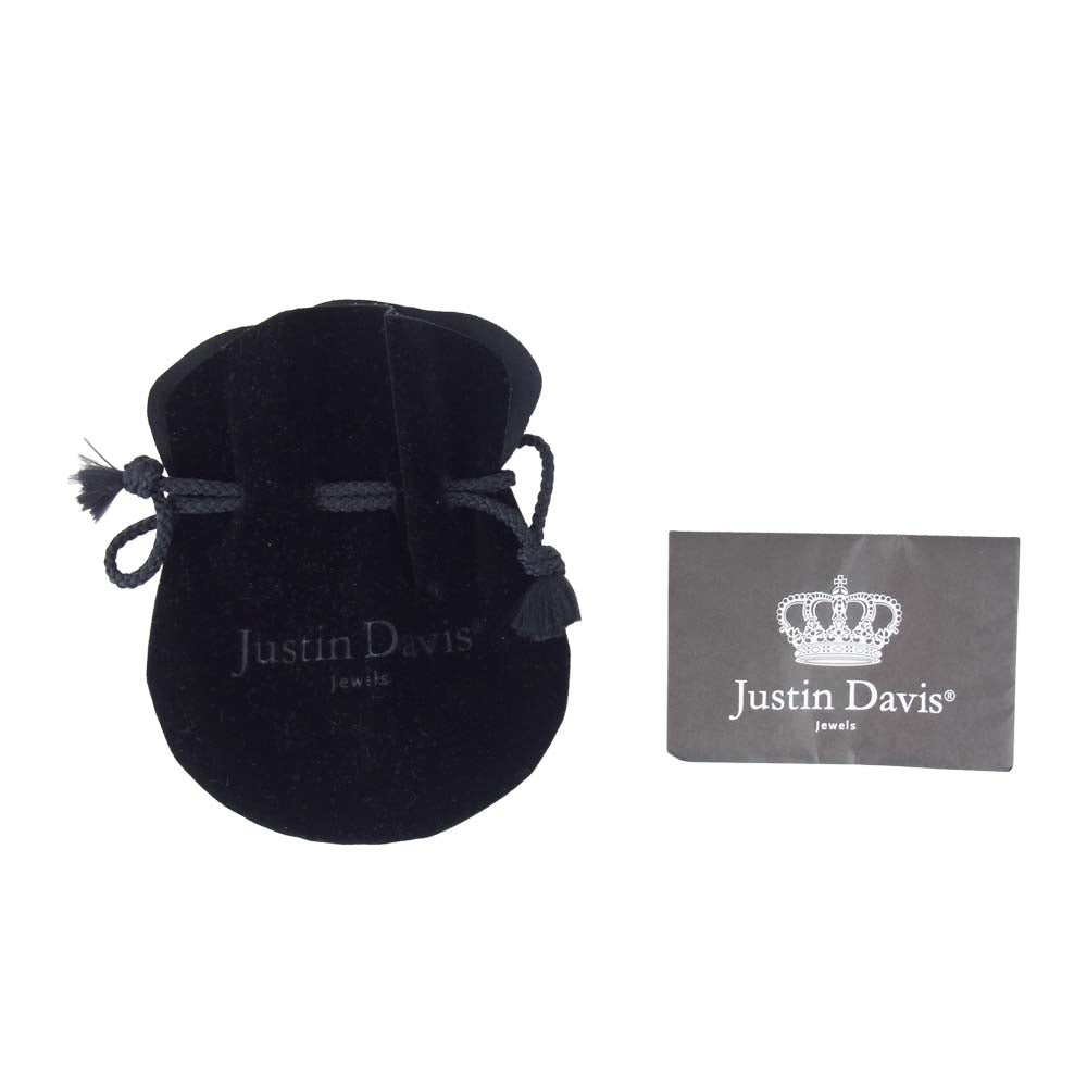 Justin Davis ジャスティンデイビス SRJ210 MY LOVE リング シルバー系 18号程度【中古】