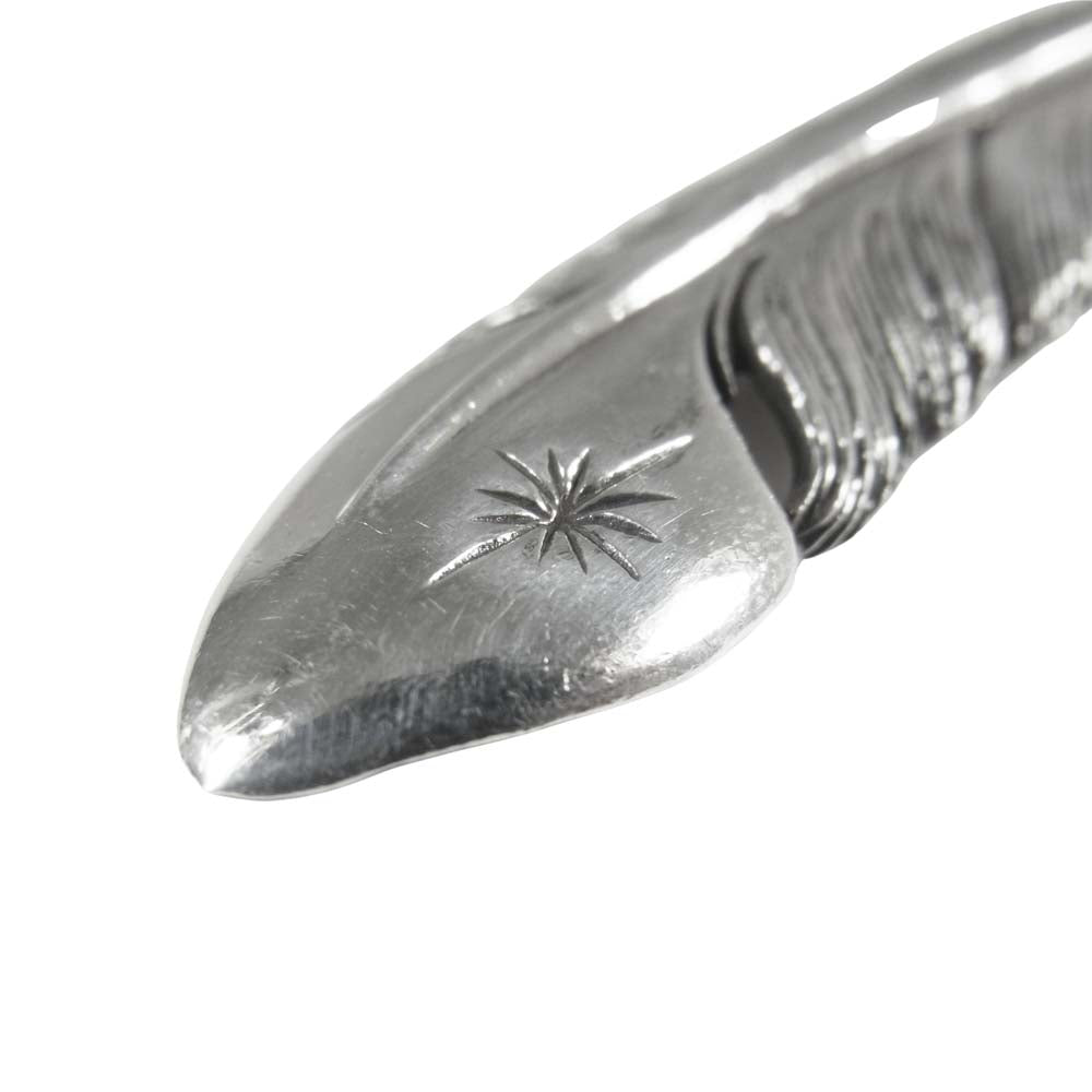 SAAD サード SV フェザーペンダント トップ シルバー系【中古