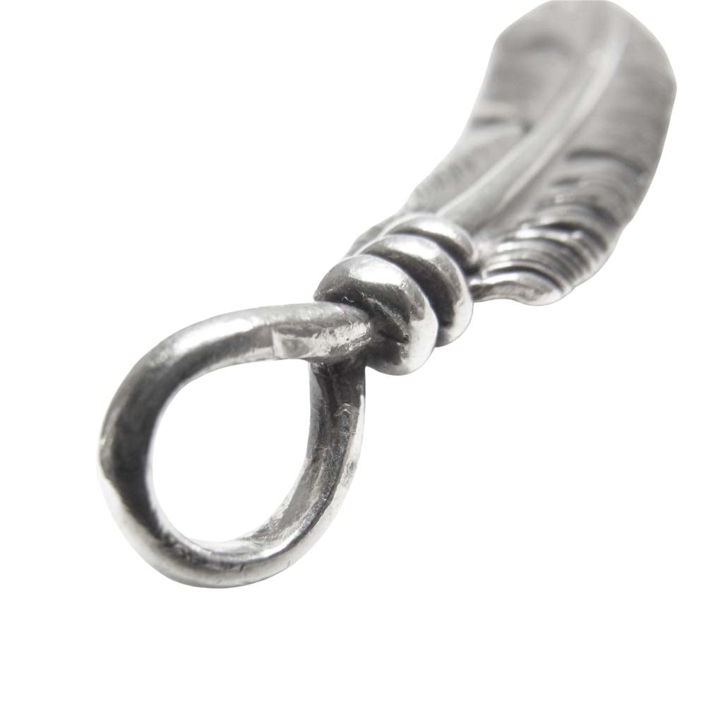 SAAD サード SV フェザーペンダント トップ シルバー系【中古