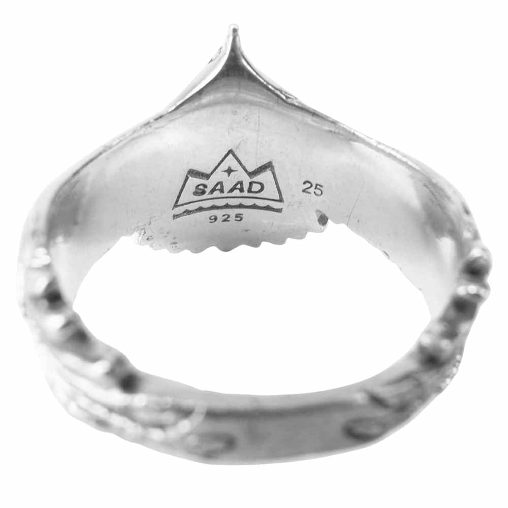 SAAD サード イーグル リング シルバー系 26号程度【中古】