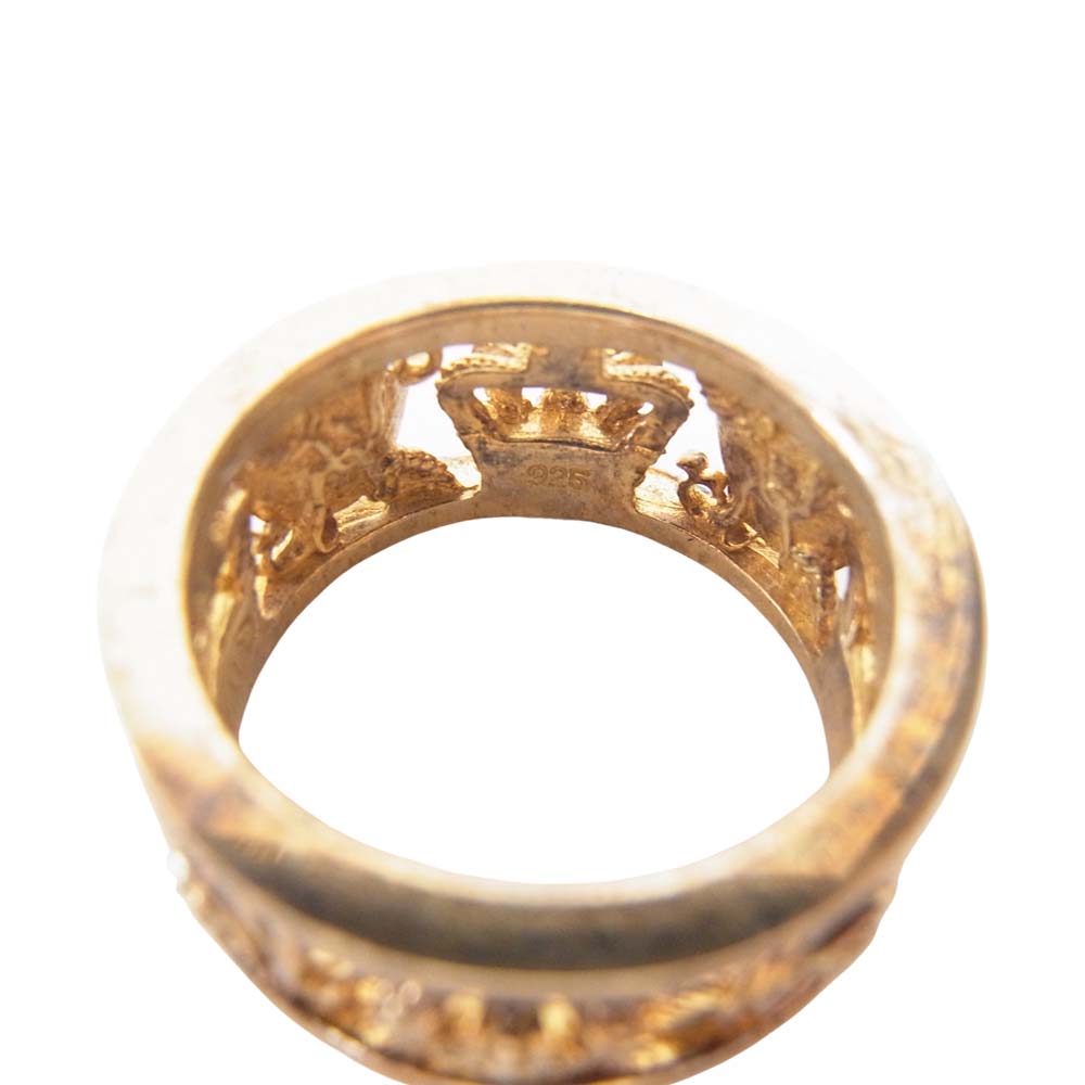 Justin Davis ジャスティンデイビス SRJ210 MY LOVE リング ゴールド系 12号程度【中古】