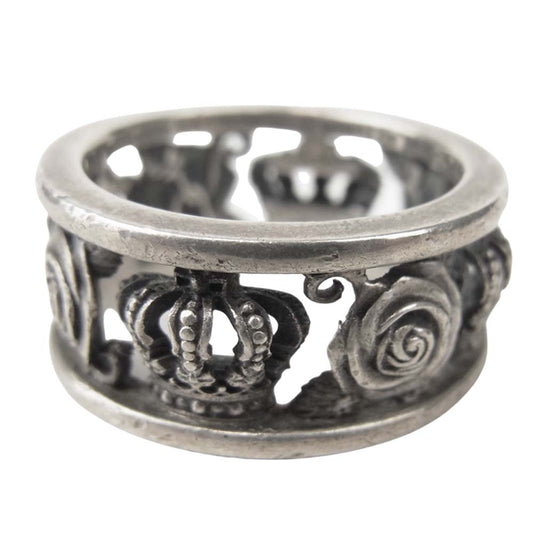 Justin Davis ジャスティンデイビス SRJ210 MY LOVE リング シルバー系 13号程度【中古】