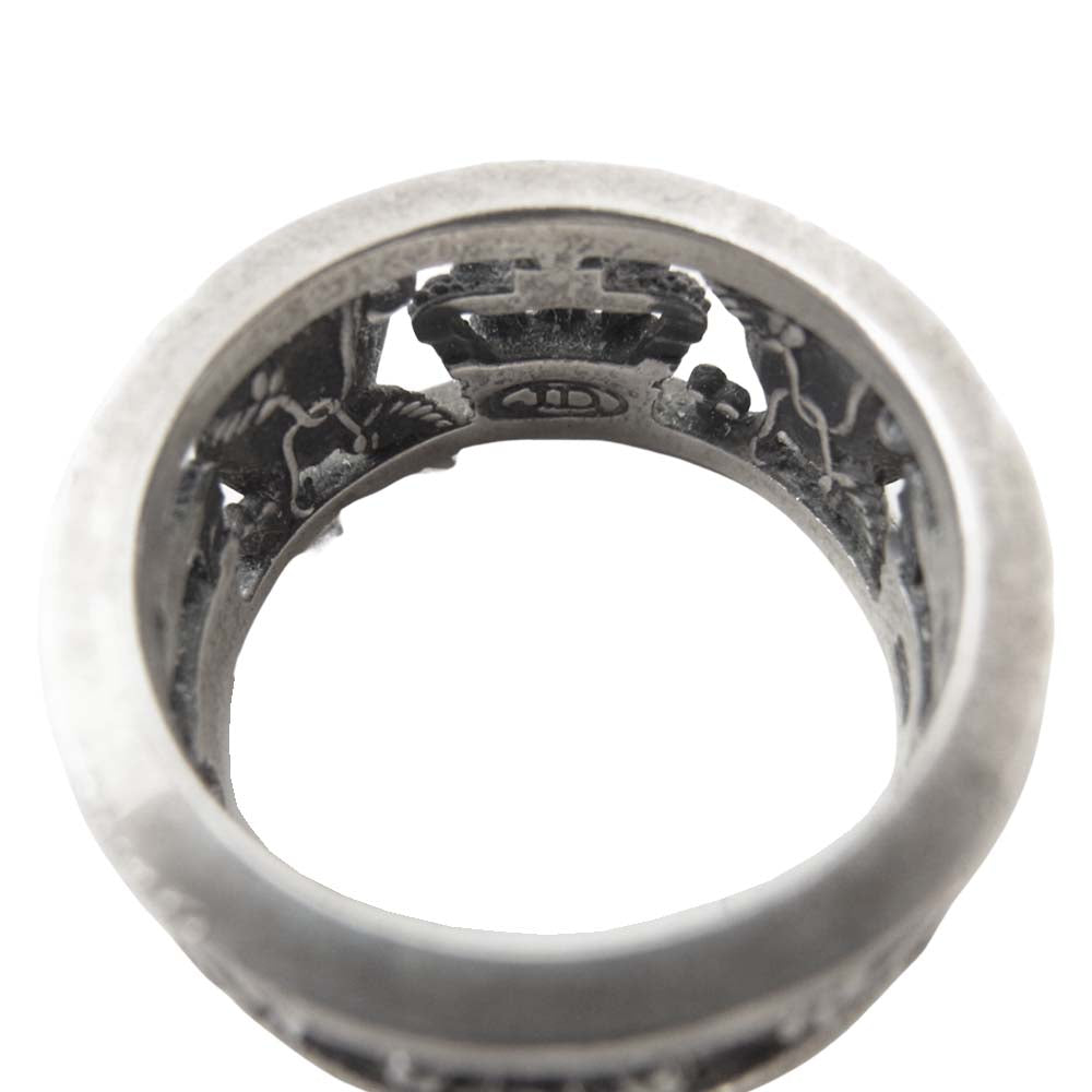 Justin Davis ジャスティンデイビス SRJ210 MY LOVE リング シルバー系 13号程度【中古】