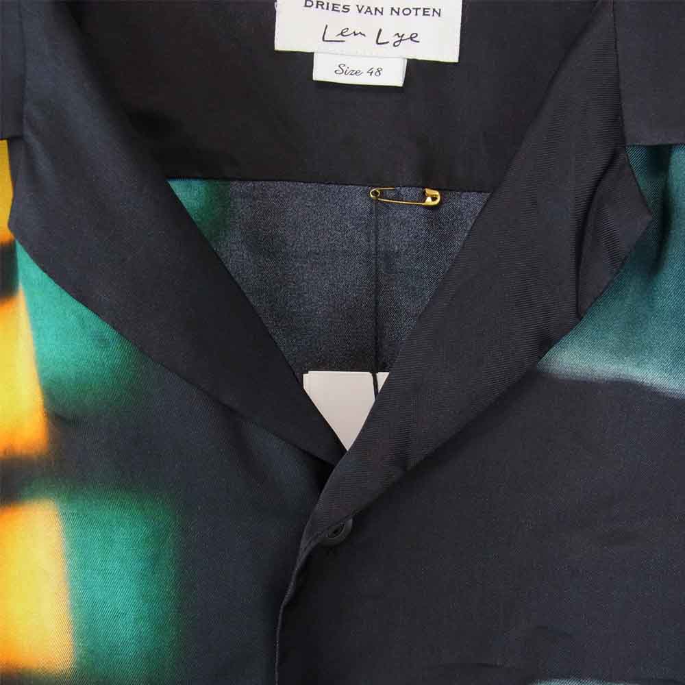 DRIES VAN NOTEN ドリスヴァンノッテン Len Lye Carltone Shirt マルチカラー系 48【美品】【中古】